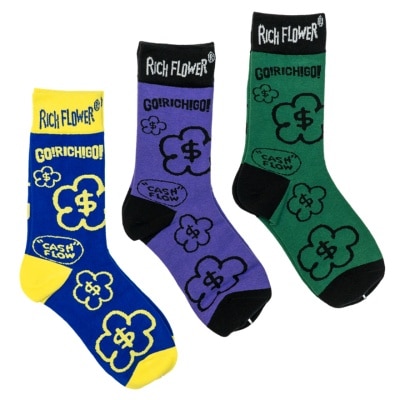 RICH FLOWER RICH FLOWER SOCKS 3S