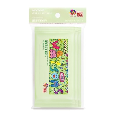 屈臣氏 - ASW 185 繪畫比賽 X WS 蘆薈清香潔膚濕紙巾