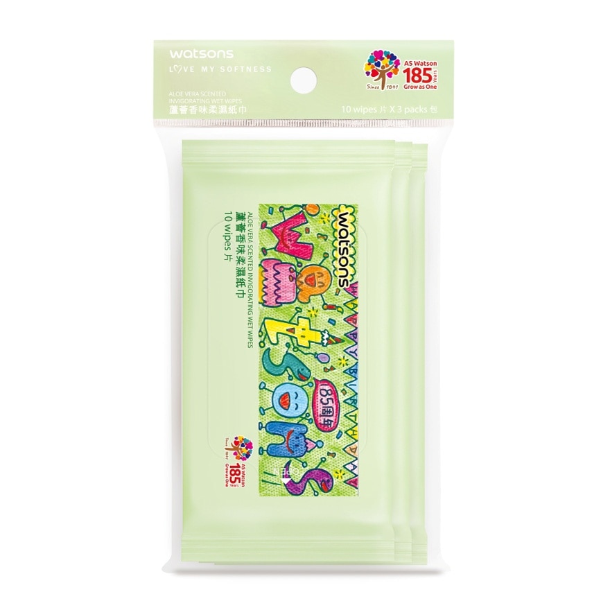 ASW 185 繪畫比賽 X WS 蘆薈清香潔膚濕紙巾
