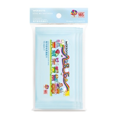 屈臣氏 - ASW 185 海洋清香濕紙巾