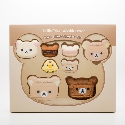 MILLEFEE - 轻松小熊化妆粉扑 8件装