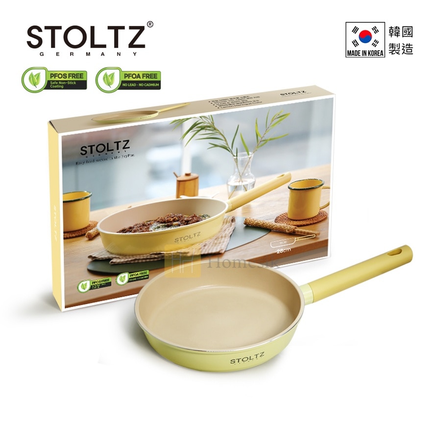 Lemon 28cm Frying Pan LENTLF-28  (Applicable with Induction and Gas) (SUPPLIER DELIVERY-5 WORKING DAYS; FREE DELIVERY UPON $500)