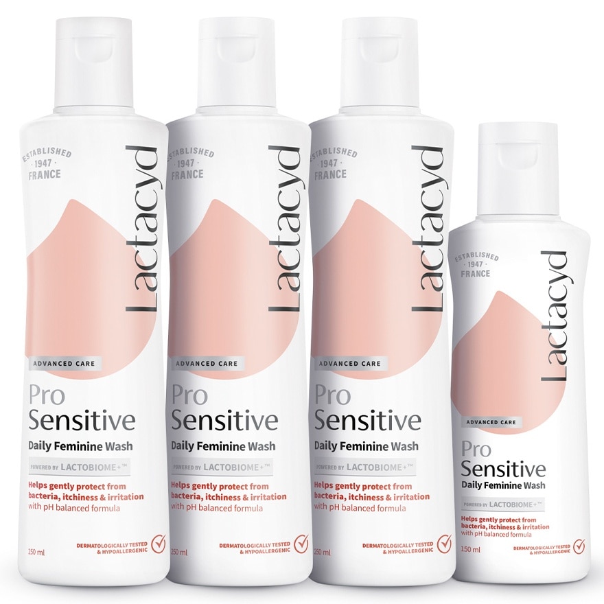 令肤适倍护女性洁肤液250毫升3支装