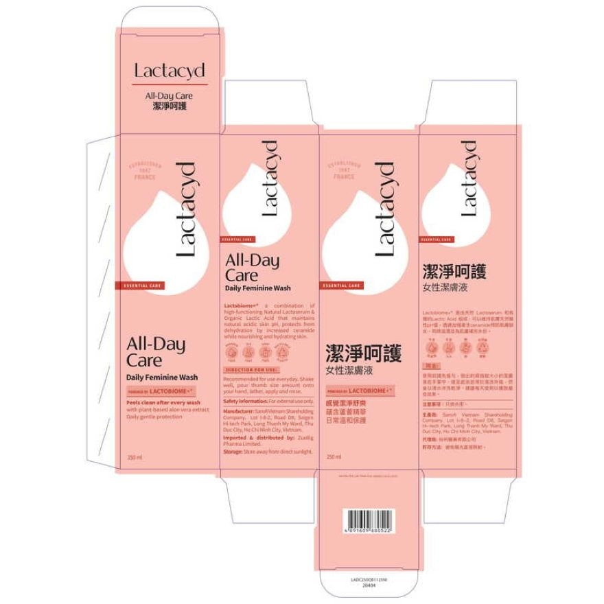 LACTACYD ALL DAY CARE 250ML