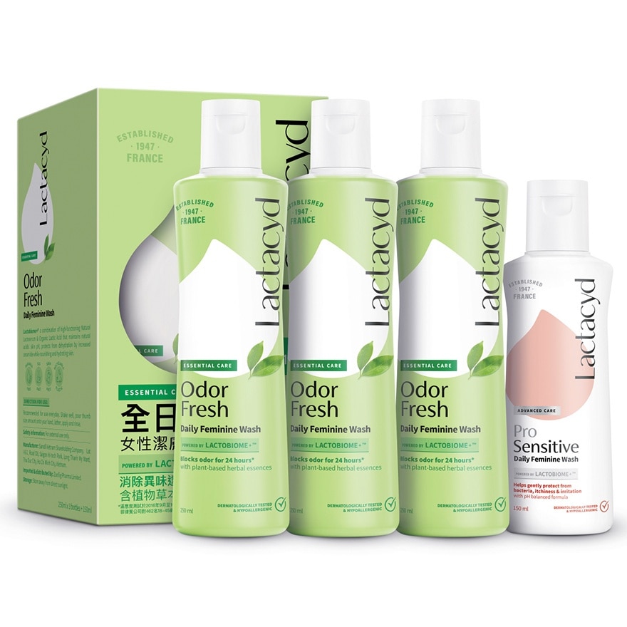 LACTACYD ODOR FRESH 250ML X3