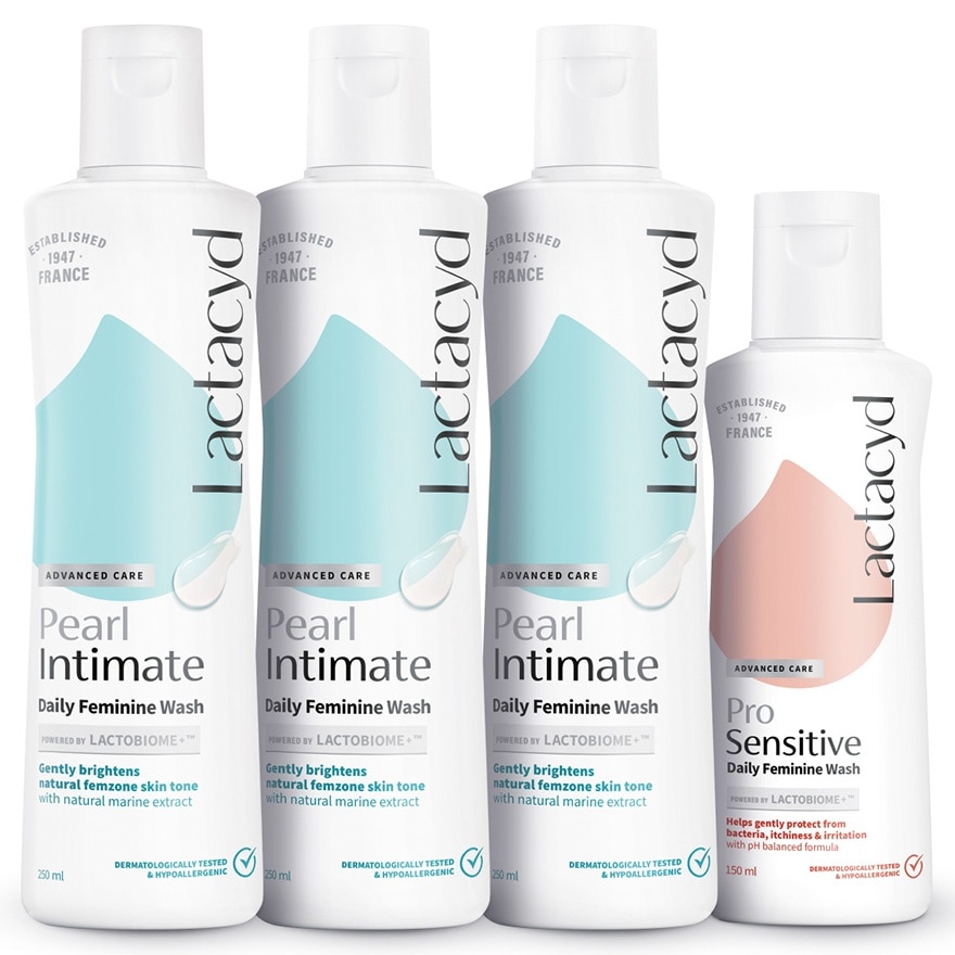 LACTACYD PEARL INTIMATE 250ML X3