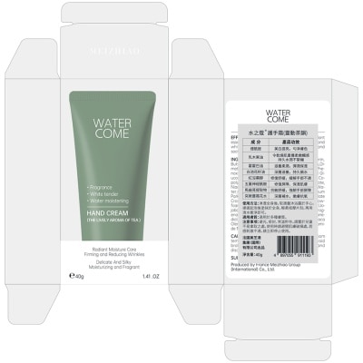 WATER COME - HAND CREAM(THE LIVELY AROMA OF TEA)