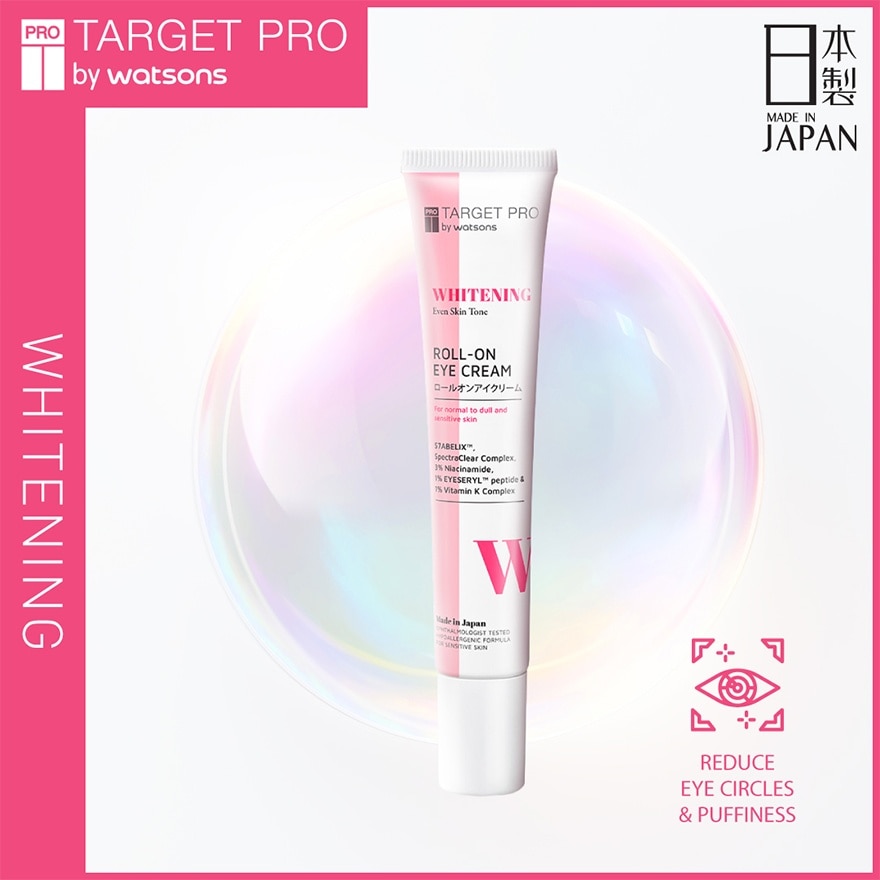 WHITENING ROLL-ON EYE CREAM 12ML