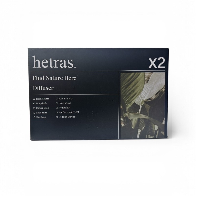 HETRAS 高級擴香瓶- BB麝香 500毫升 X2