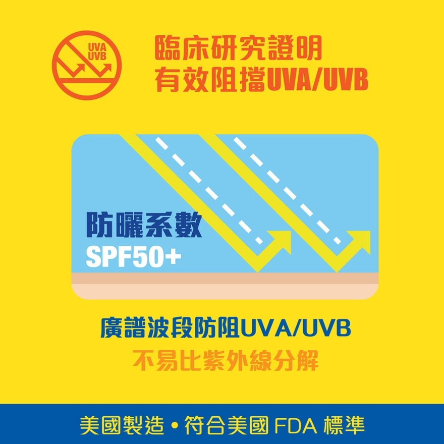 香蕉船360全方位運動型防曬噴霧