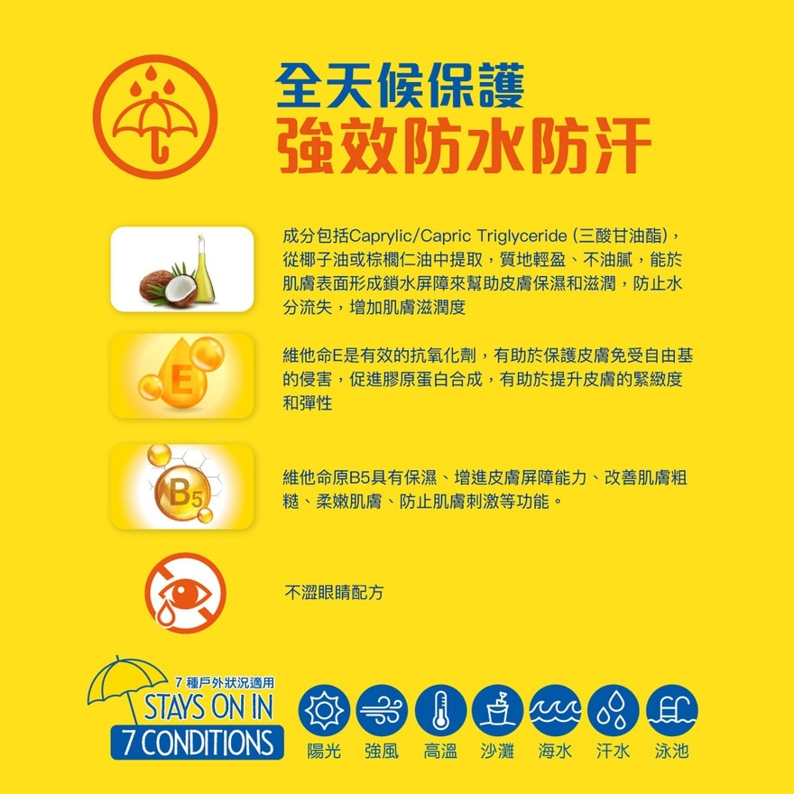 香蕉船360全方位保护儿童防晒喷雾