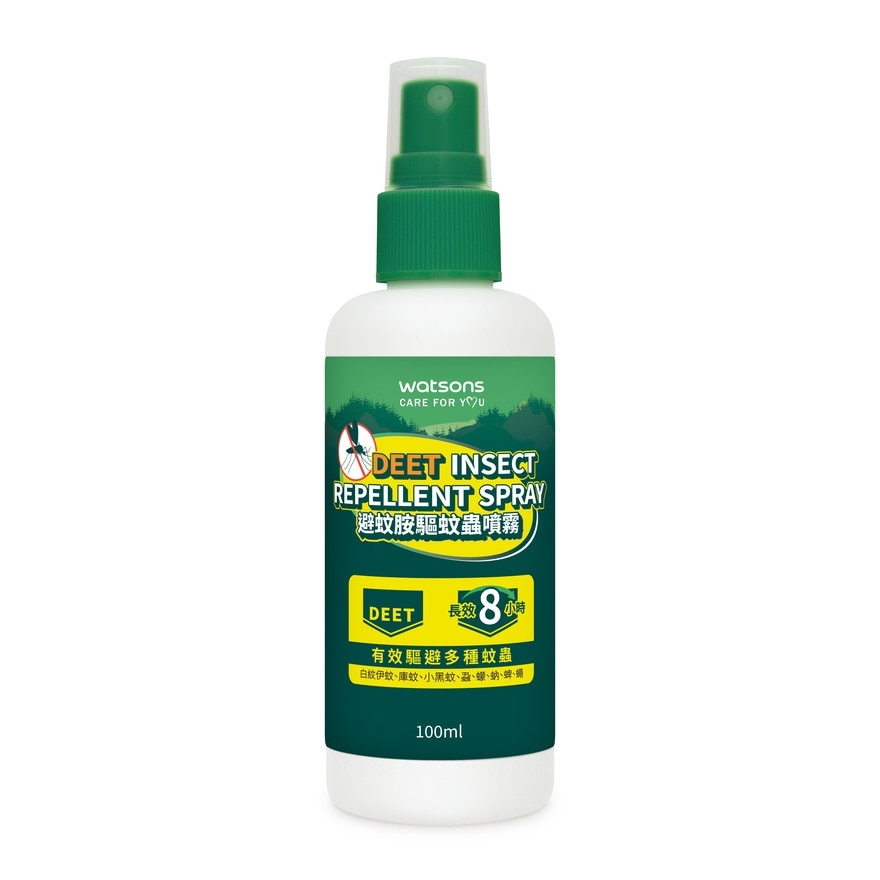 屈臣氏含避蚊胺驅蚊蟲噴霧100毫升