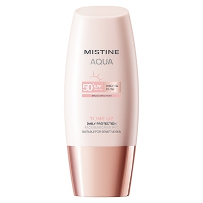 MISTINE - MISTINE AQUA BASE DAILY PROTECTION BRIGHT&GLOW FACE SUNSCREEN PRO SPF50+ PA++++