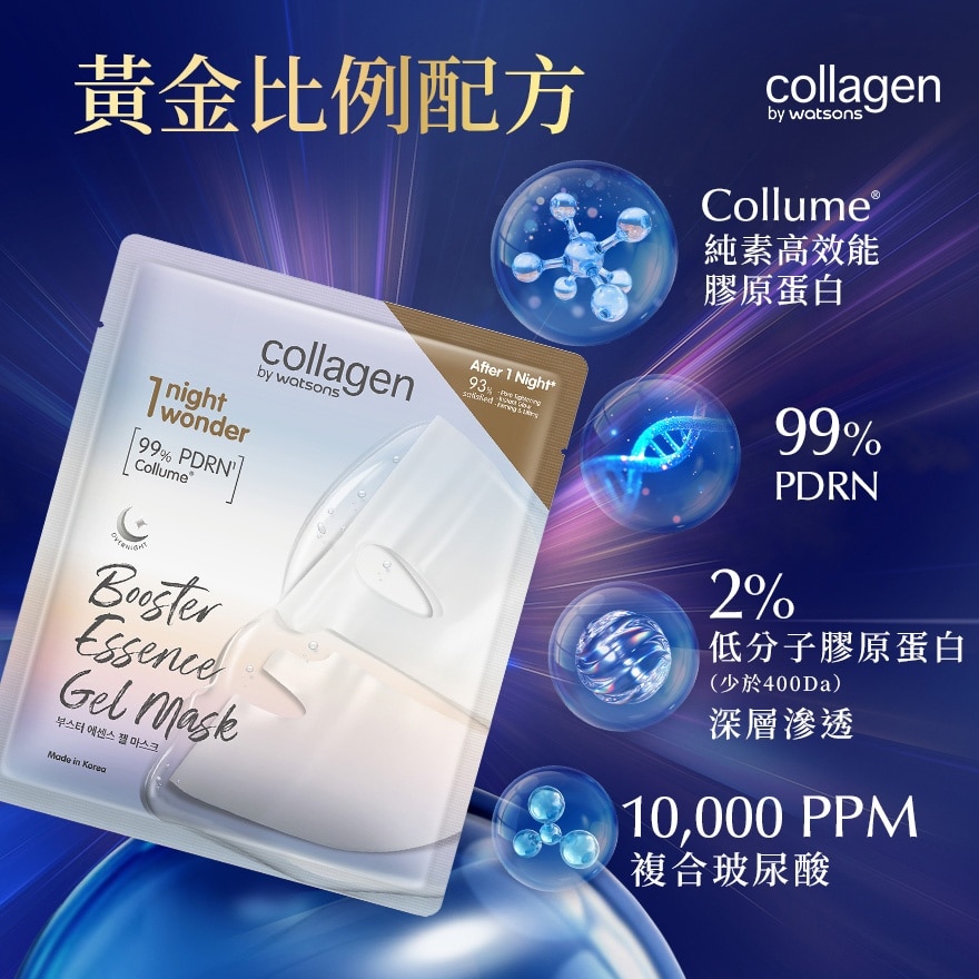 COLLAGEN BY WS ESSENCE GEL MASK 1S image