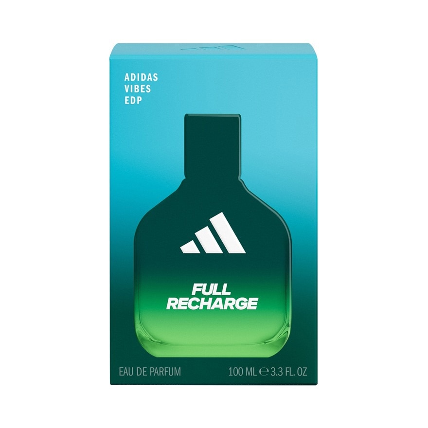 ADIDAS VIBES FULL RECHARGE EAU DE PARFUM 100ML