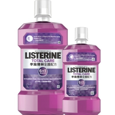 LISTERINE - 李施德林全護漱口水1L送250ML