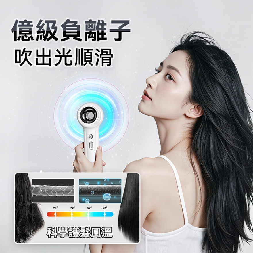 ILIVI智護迷你便攜負離子速乾無葉風筒