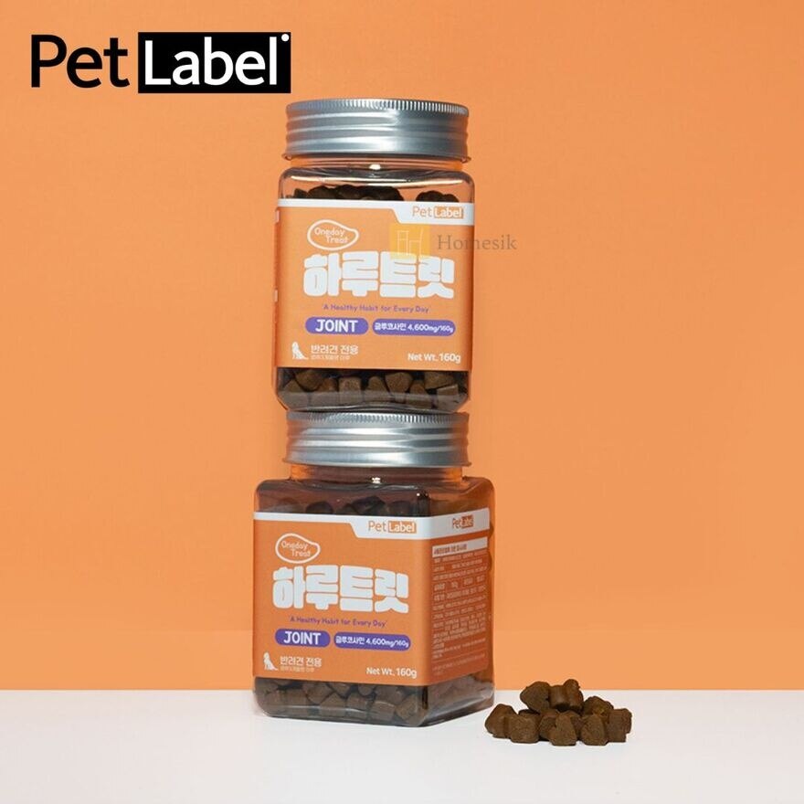 韓國【關節健康】狗狗機能保健葡萄糖胺零食粒 (160克) 寵物小食 (商家直送-5個工作天內送到府上；滿$500免運)