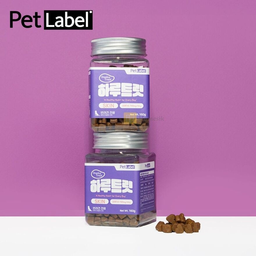 Dog's Daily Treat【Skin & Hair Health】Omega-3 Nutrition Snacks 160g (SUPPLIER DELIVERY-5 WORKING DAYS; FREE DELIVERY UPON $500)
