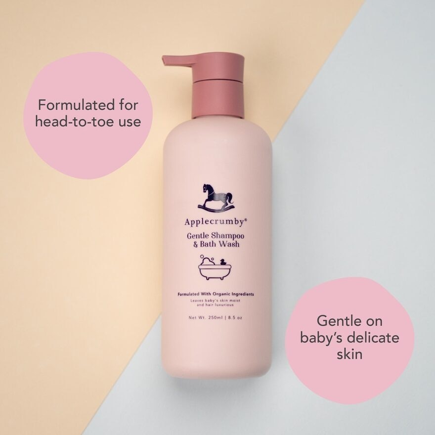 天然温和洗发水与沐浴露 250毫升 (商家直送-5个工作天内送到府上；满$500免运)