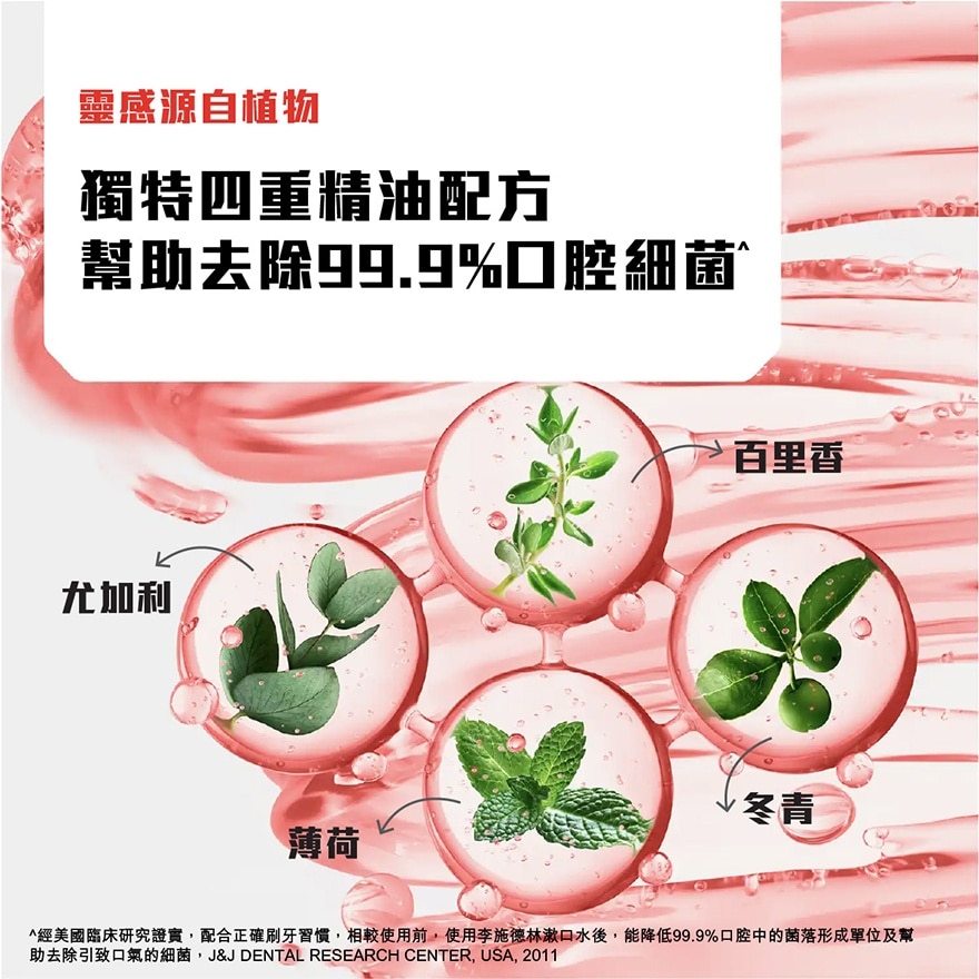 李施德林沁凉西瓜漱口水500毫升
