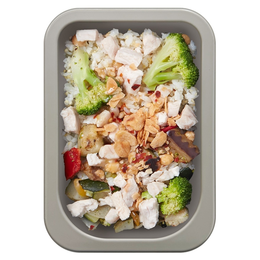 糖尿病護理餐意式蒜香雞肉鷹嘴豆飯