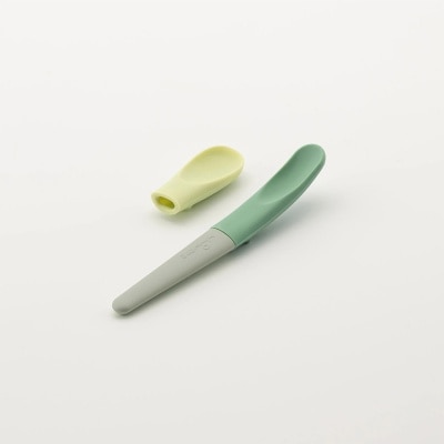 MINIWARE - Miniware - 兩用學習湯匙組合 - 深淺綠