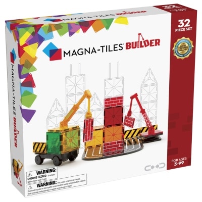 MAGNA-TILES - MAGNA-TILES Builder 32 Piece Set
