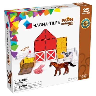 MAGNA-TILES - MAGNA-TILES Farm Animals 25 Piece Set