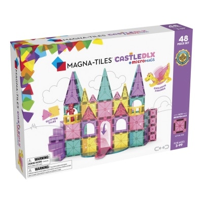MAGNA-TILES - MAGNA-TILES CASTLE DLX + microMAGS