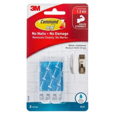 3M 3M - 無痕 防水膠貼 (中型) (17606B)