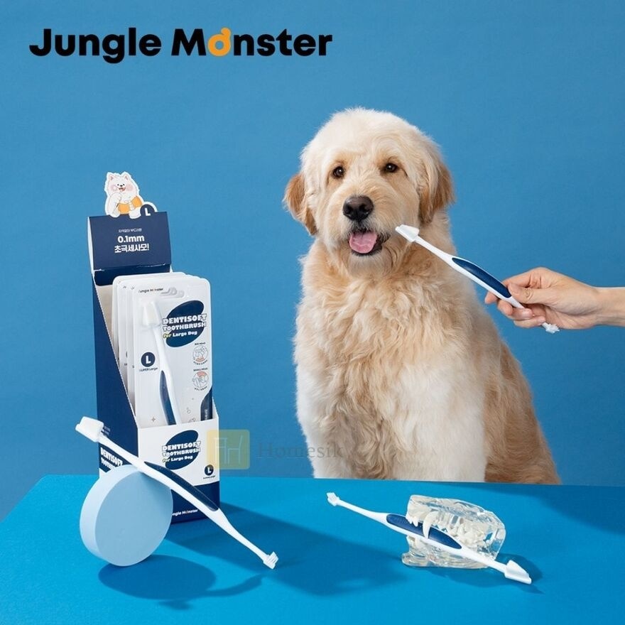 Dentisoft Super Large Toothbrush for Large Dogs (SUPPLIER DELIVERY-5 WORKING DAYS; FREE DELIVERY UPON $500)