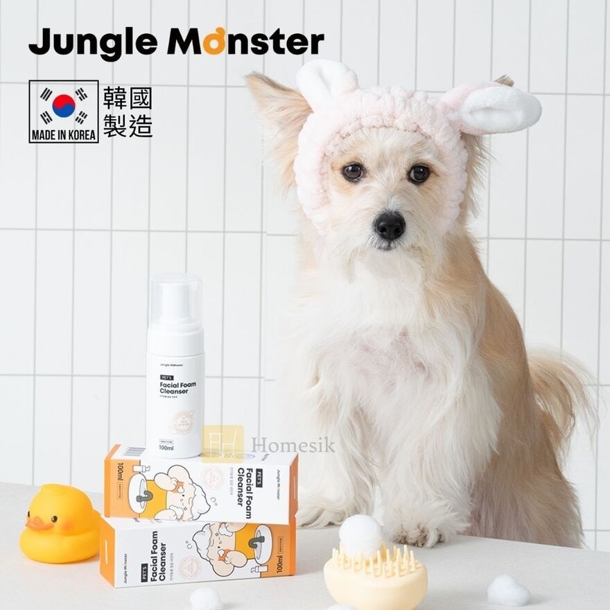 寵物保濕潔面泡沫 100毫升 (商家直送-5個工作天內送到府上；滿$500免運)