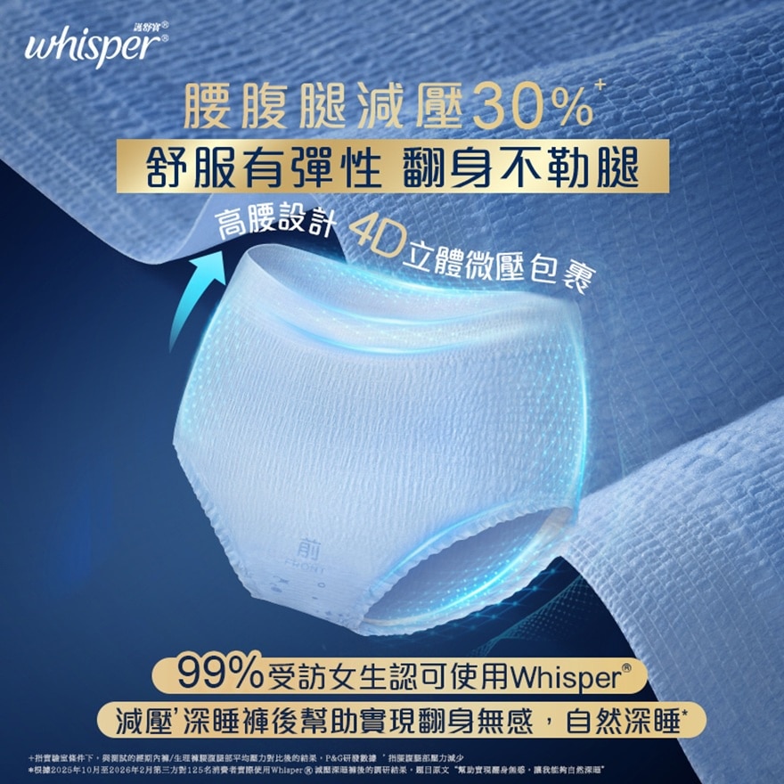 護舒寶減壓深睡褲M L碼2片 image