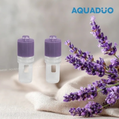 AQUADUO - Travel Stick Showerhead Vitamin Filter - Lavender (2PCS) TRAVITA-LAV (SUPPLIER DELIVERY-5 WORKING DAYS; FREE DELIVERY UPON $500)