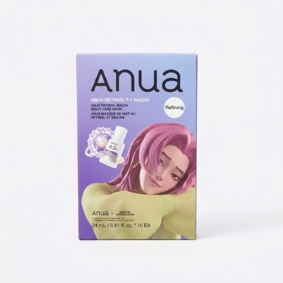 ANUA - KPOP DEMON HUNTERS视黄醇修护面膜10片装