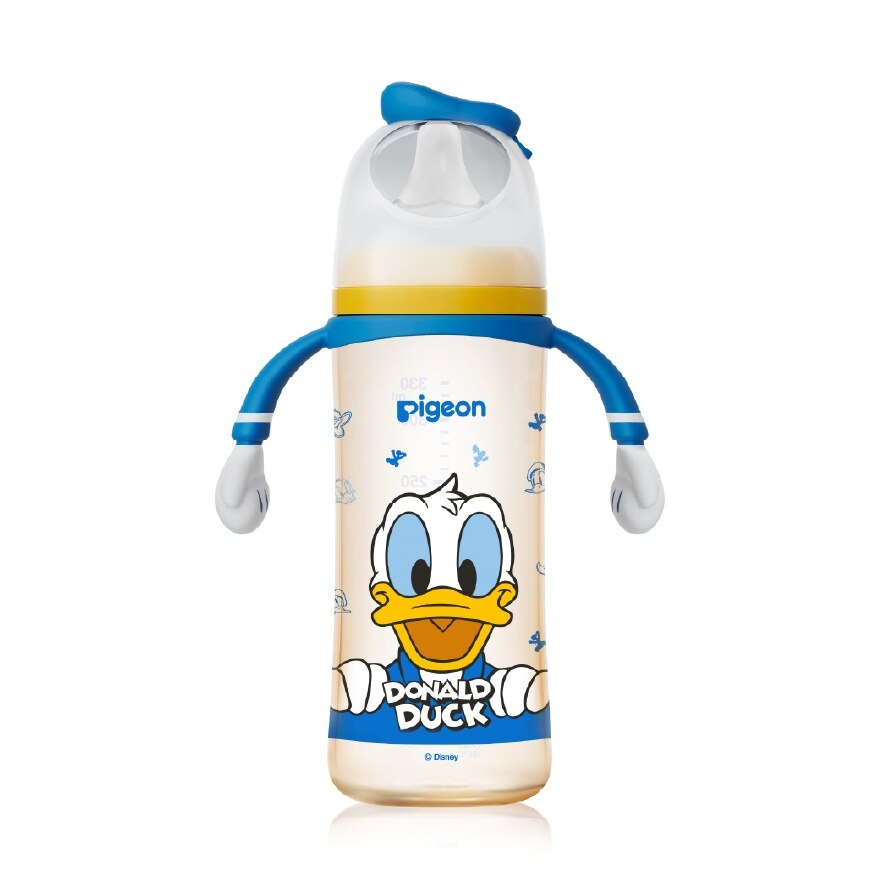 PIGEON DISNEY DONALD DUCK WIDE NECK PPSU BOTTLE 330ML (L) - MAGICAL SURPRISE