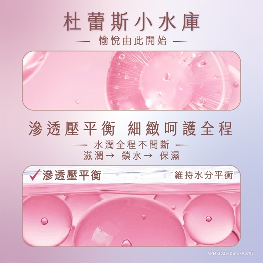 杜蕾斯透明質酸超薄裝12片