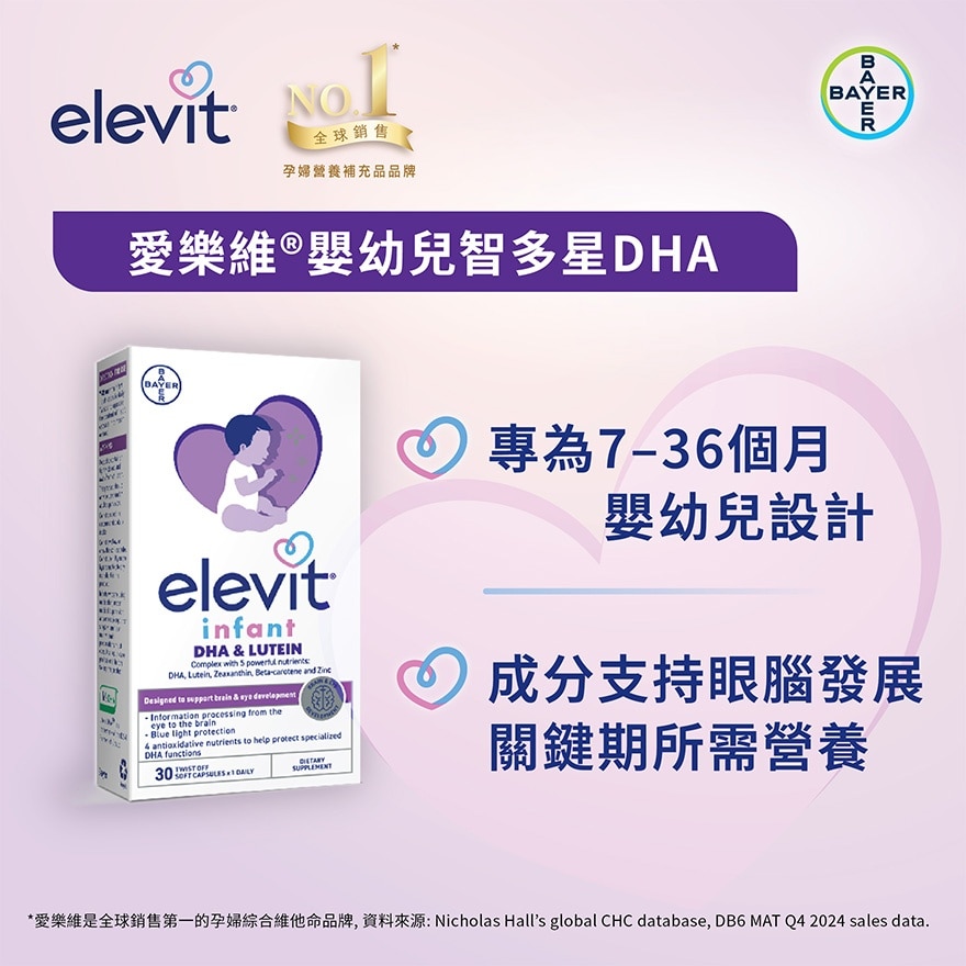 爱乐维®婴幼儿智多星DHA