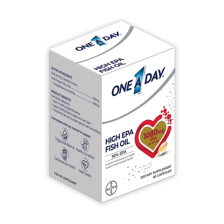One A Day®A Day 高純EPA紅心魚油