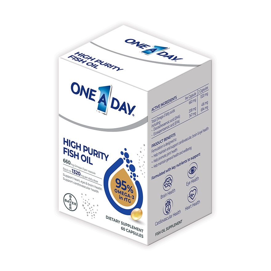 One A Day® 95% 高純水晶魚油