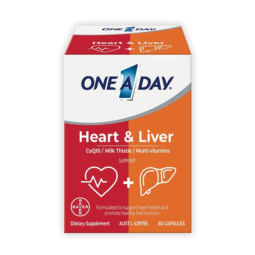 One A Day®y 「心肝寶」 護肝健心膠囊