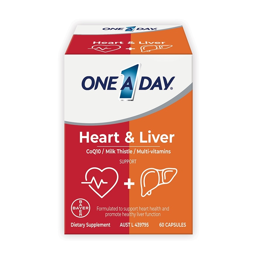 One A Day® 「心肝宝」 护肝健心胶囊