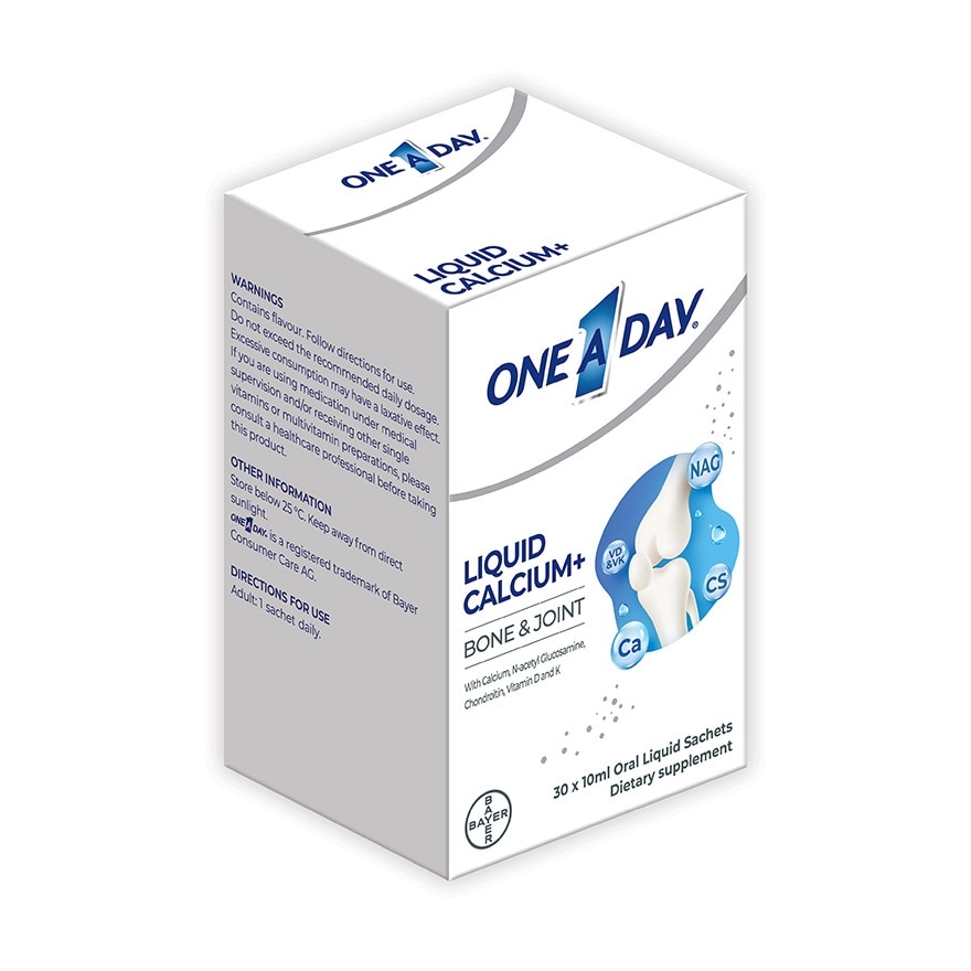 One A Day® 葡萄糖胺軟骨素液體鈣