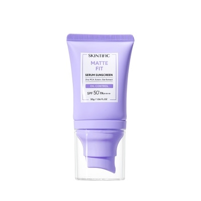 SKINTIFIC - 控油啞緻精華防曬霜SPF50+ PA