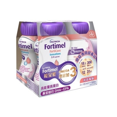 NUTRICIA FORTIMEL - FORTICARE SENSATIONS (COOL BERRY)