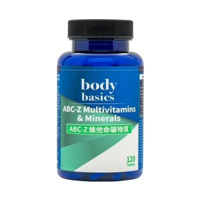 body basics - ABC-Z維他命礦物質 120 片