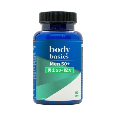 BODY BASICS - 男士50+配方 (60 粒)