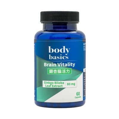 BODY BASICS - 銀杏腦活力 60粒