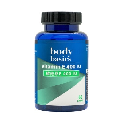 body basics - VITAMIN E 400IU 60S